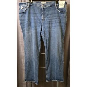 Abercrombie & Fitch The 90's Relaxed‎ Jean High Rise Size 37/24S Measures 48x28